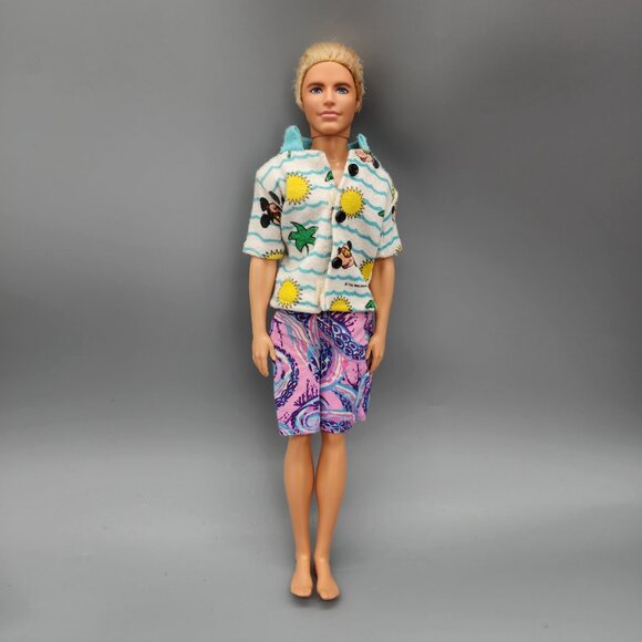 Ken Doll 2010 Mattel Blonde Vintage Lot 14 Clothing Pieces Outfits - Picture 2 of 16